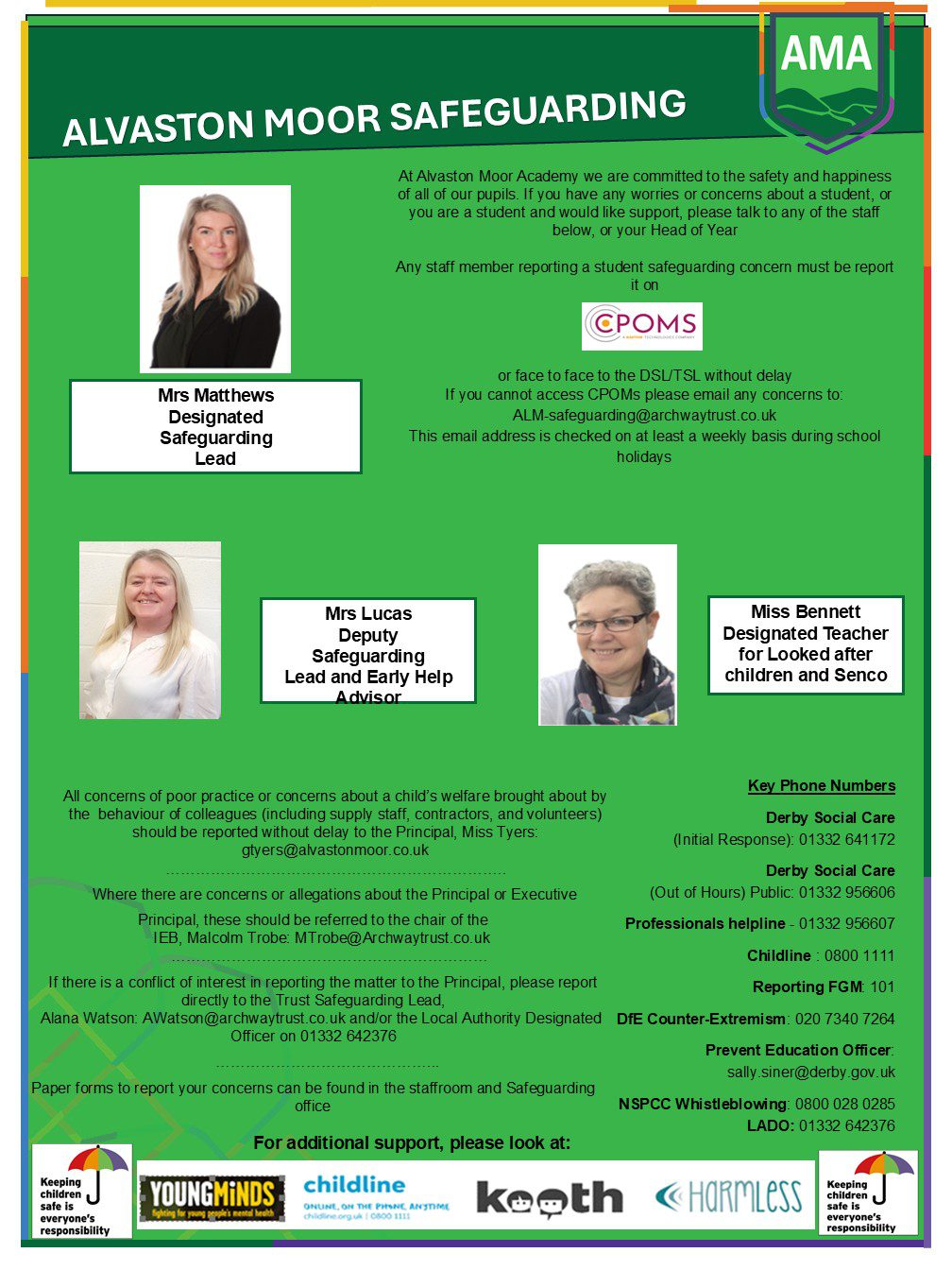 AMA Safeguarding Poster January 2026